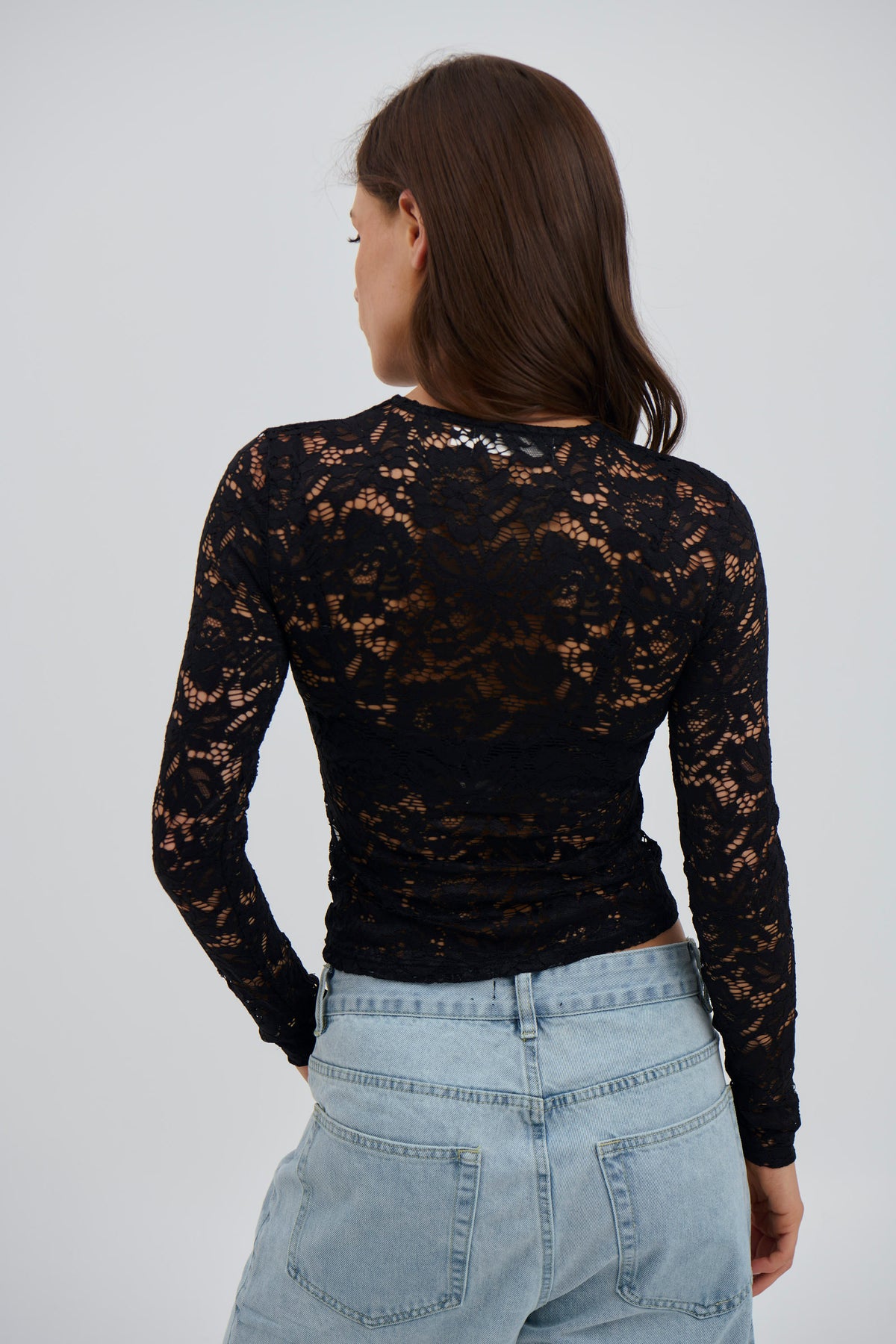 Berlin Lace Top Black