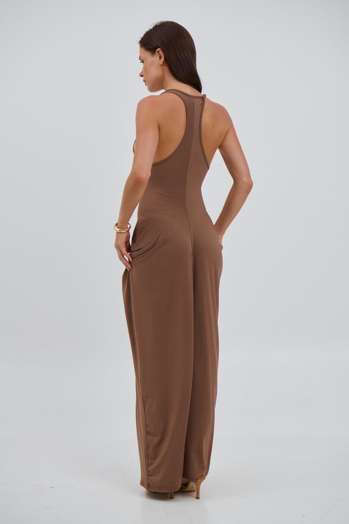 Stefani Dress Chocolate