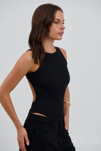 Inez Bodysuit Black