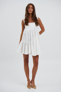 Zena Mini Dress White