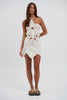 Autumn Mini Dress White