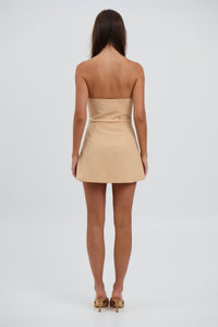 Kelly Mini Dress Camel