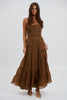 Esther Maxi Dress Chocolate