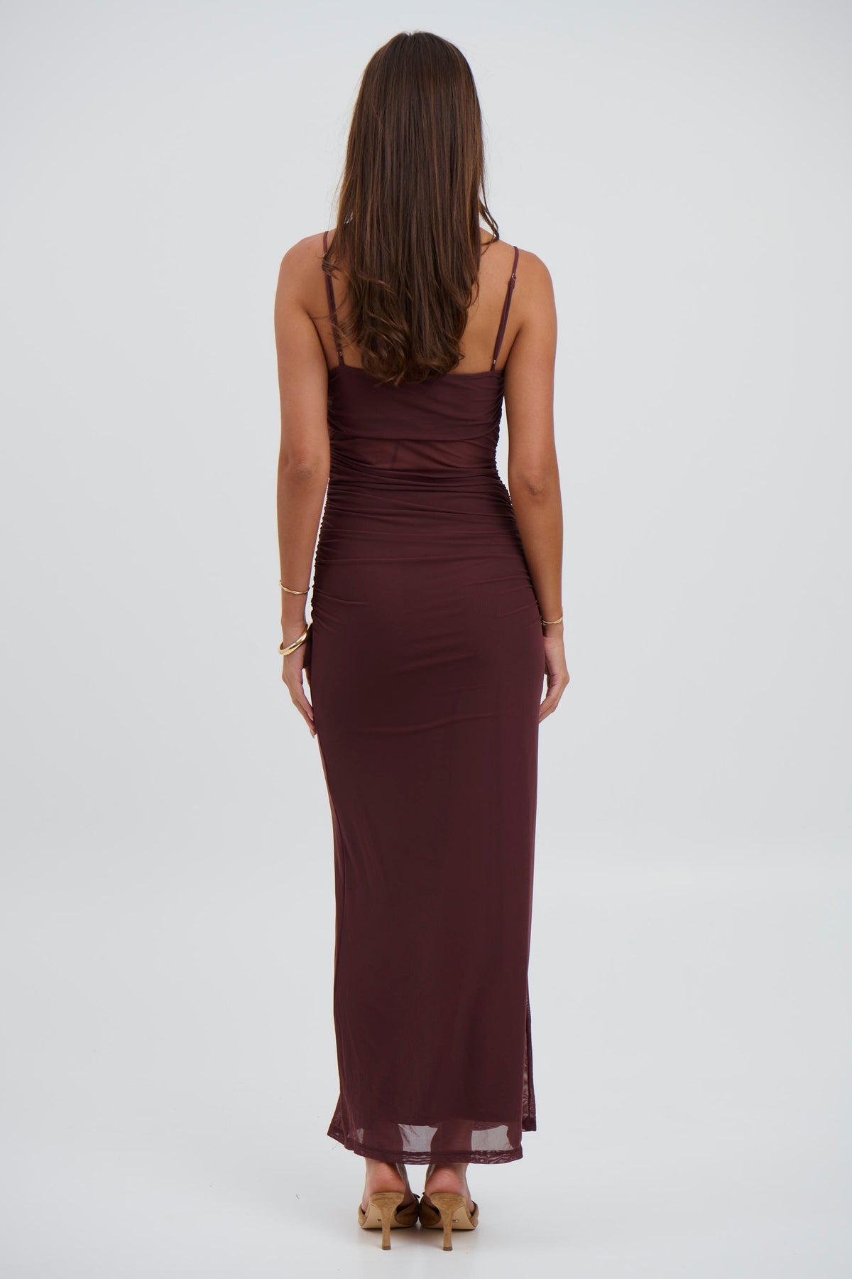 Rumi Maxi Dress Chocolate