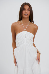 Kristen Maxi Dress White