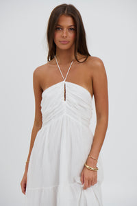 Kristen Maxi Dress White