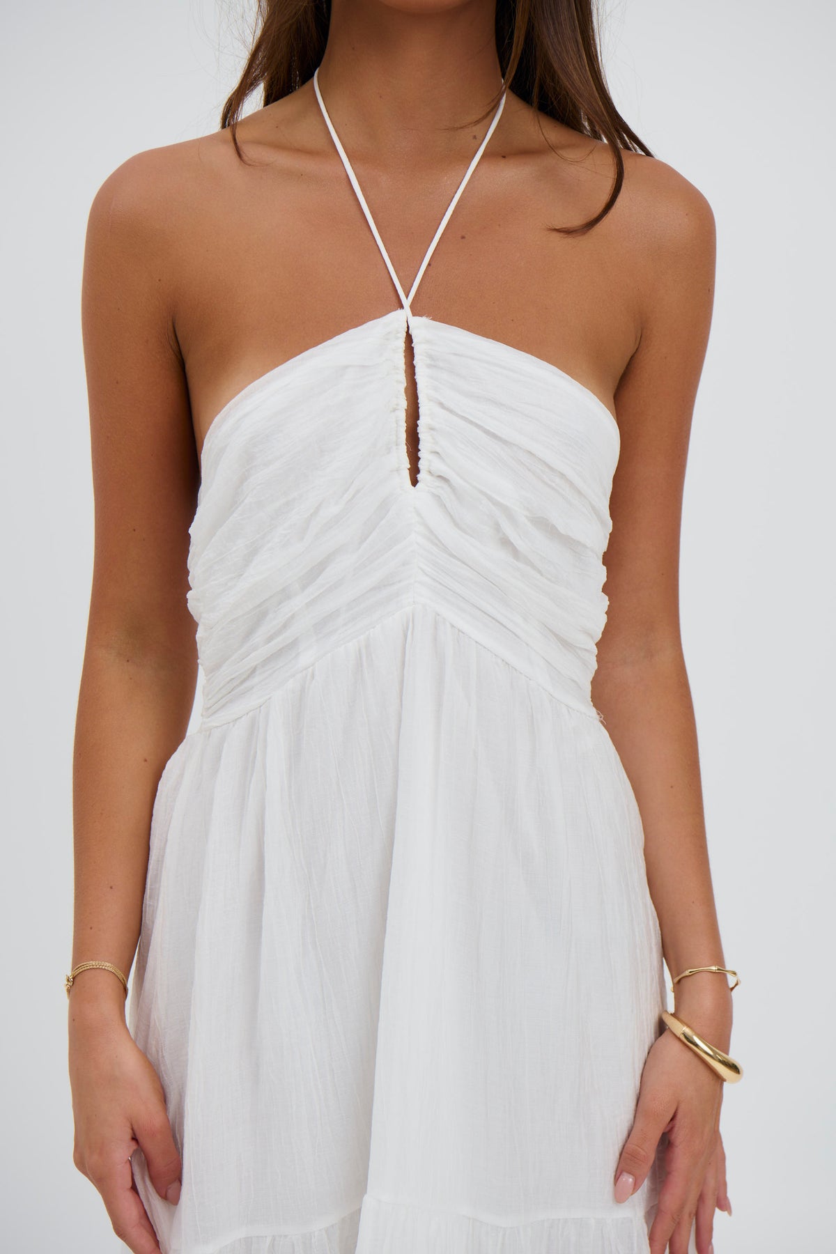 Kristen Maxi Dress White