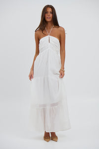 Kristen Maxi Dress White