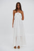 Kristen Maxi Dress White