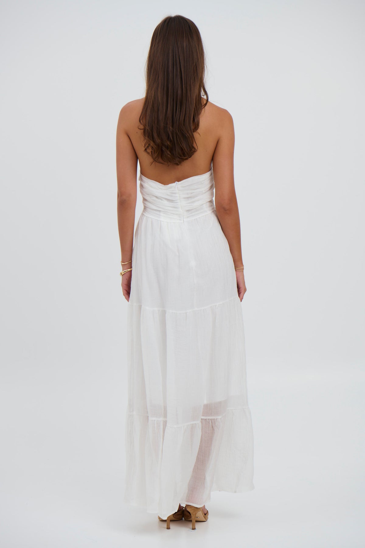 Kristen Maxi Dress White