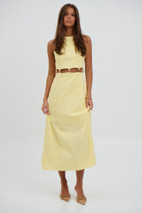 Mimi Maxi Dress Lemon