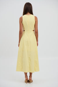 Mimi Maxi Dress Lemon