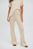 Leighton Ribbed Pant Bone