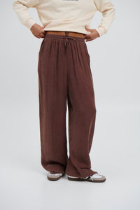 Lenni Pant Chocolate