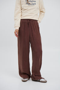 Lenni Pant Chocolate