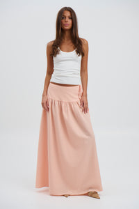 Rylan Maxi Skirt Orange