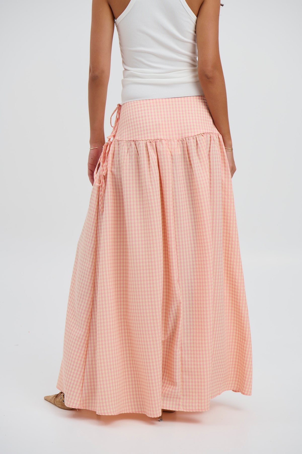 Rylan Maxi Skirt Orange