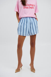 Carly Shorts Blue