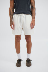 Lucas Short Soft Texture White