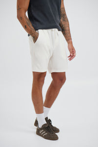 Lucas Short Soft Texture White