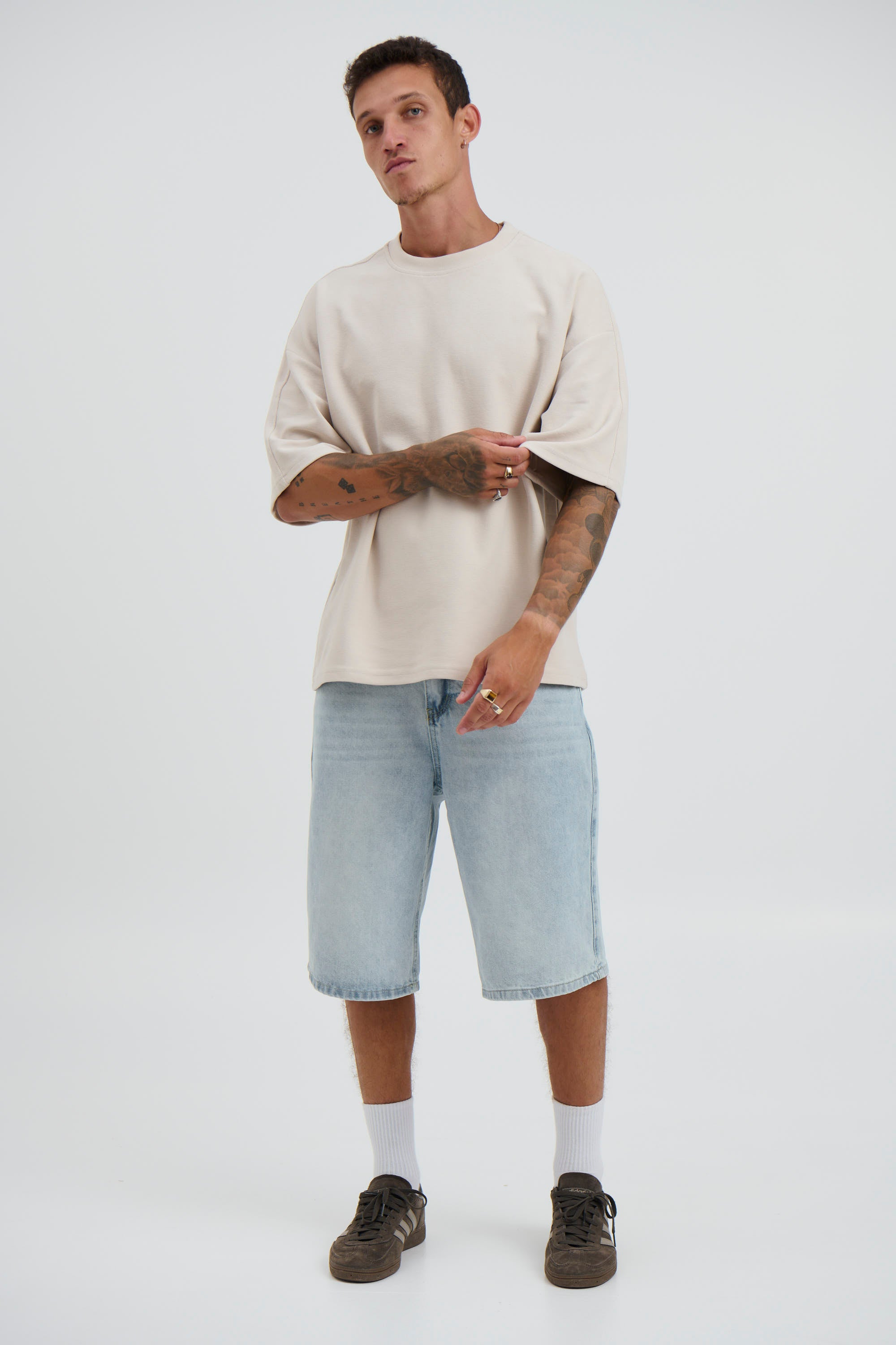 Henry Heavyweight Tee Ivory