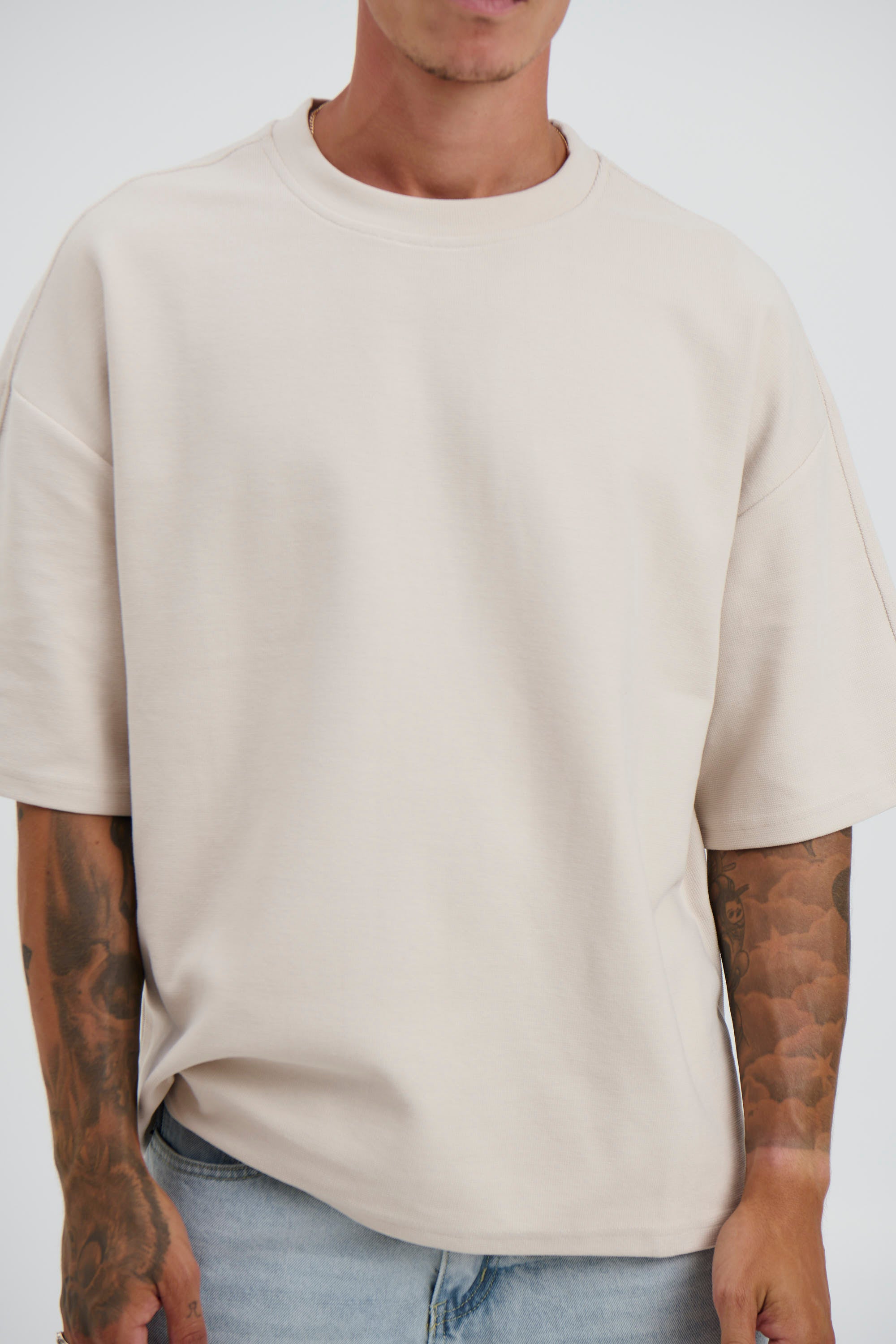 Henry Heavyweight Tee Ivory