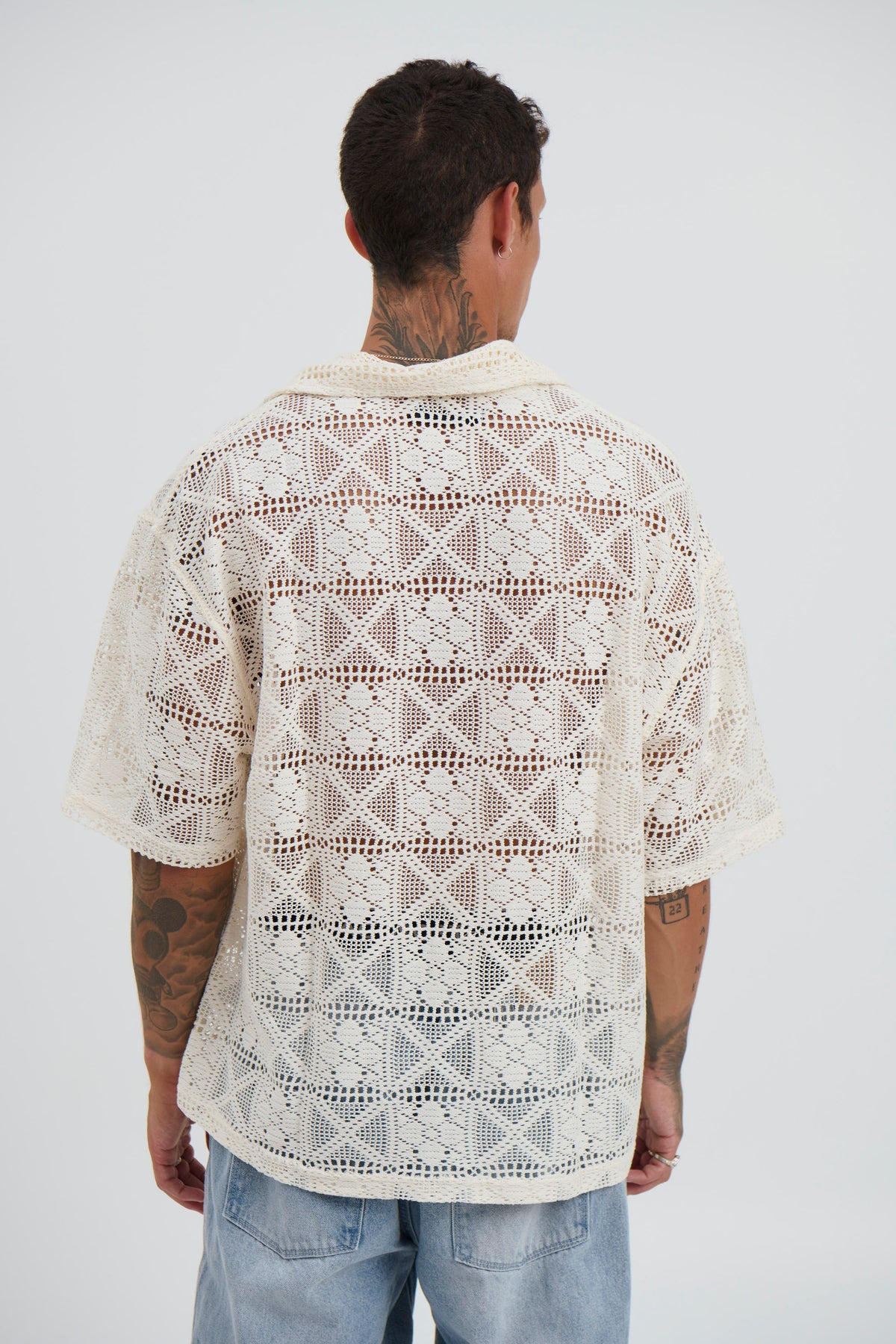 Lucas Drop Shirt Crochet