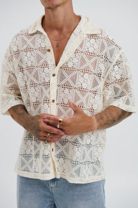 Lucas Drop Shirt Crochet