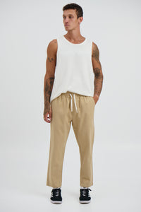 Drill Jogger Pant Sand