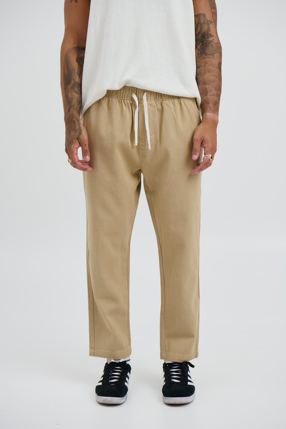 Drill Jogger Pant Sand