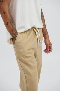 Drill Jogger Pant Sand