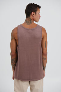 Deran Knitted Tank Choc