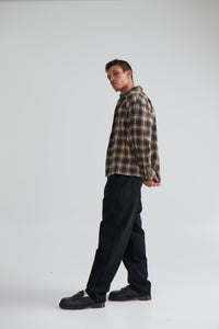 Brooklyn Check Shirt Brown