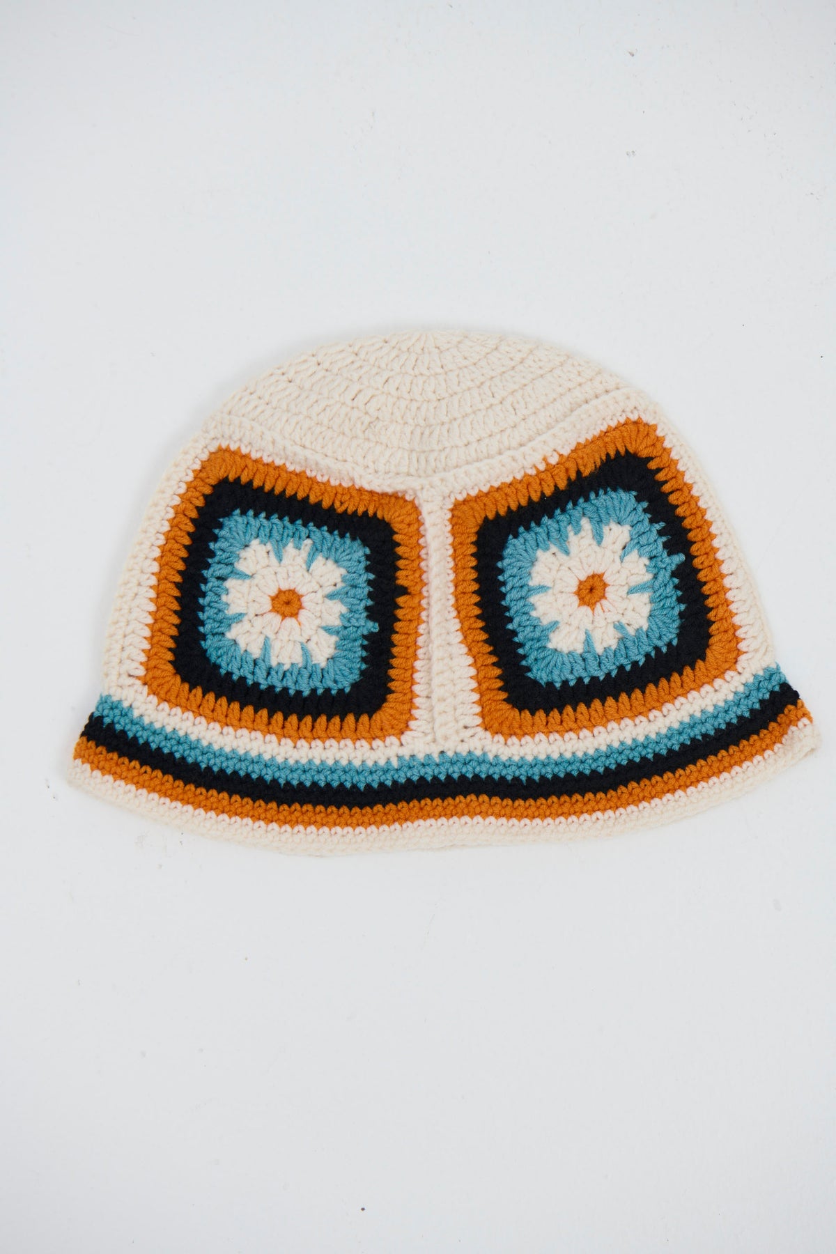 Crochet Bucket Hat Japanese Flower