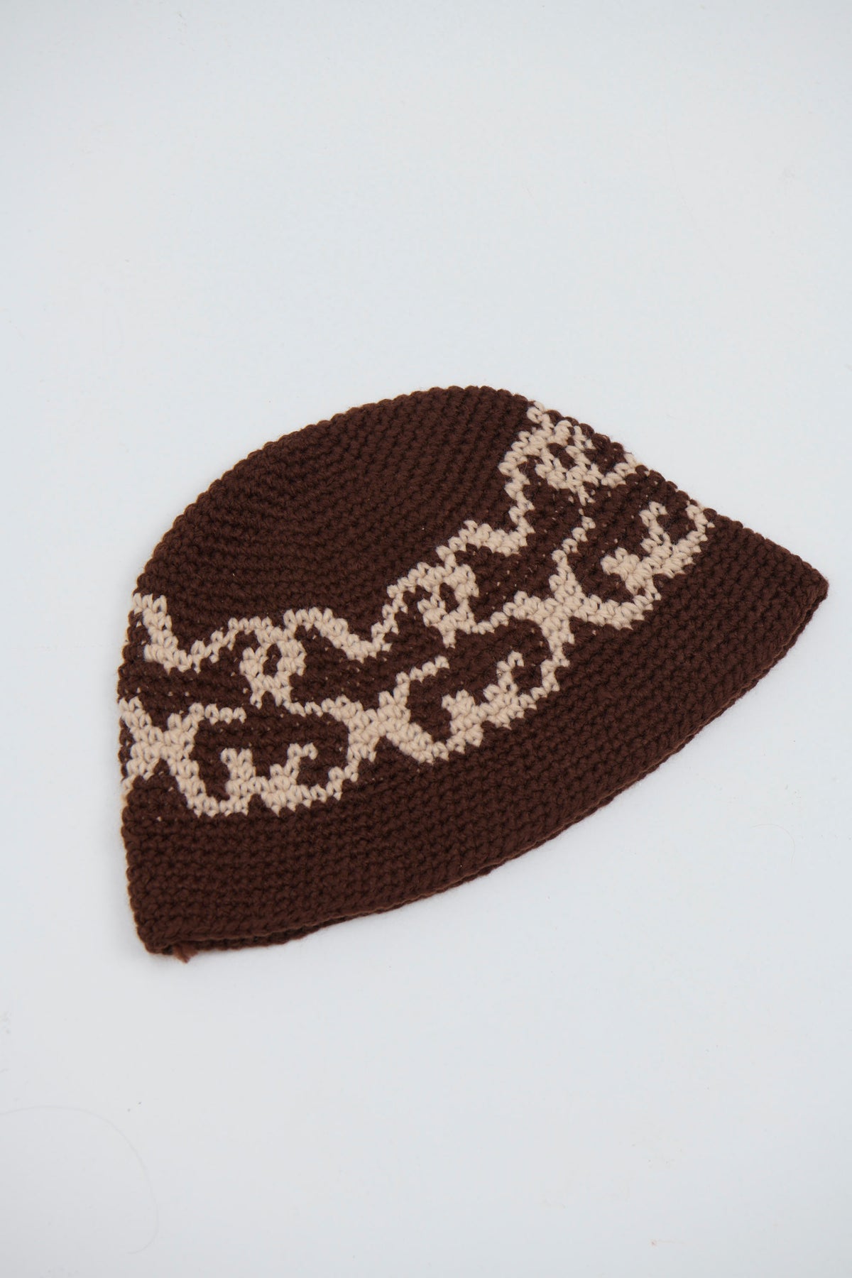 Crochet Bucket Hat Surf Chocolate