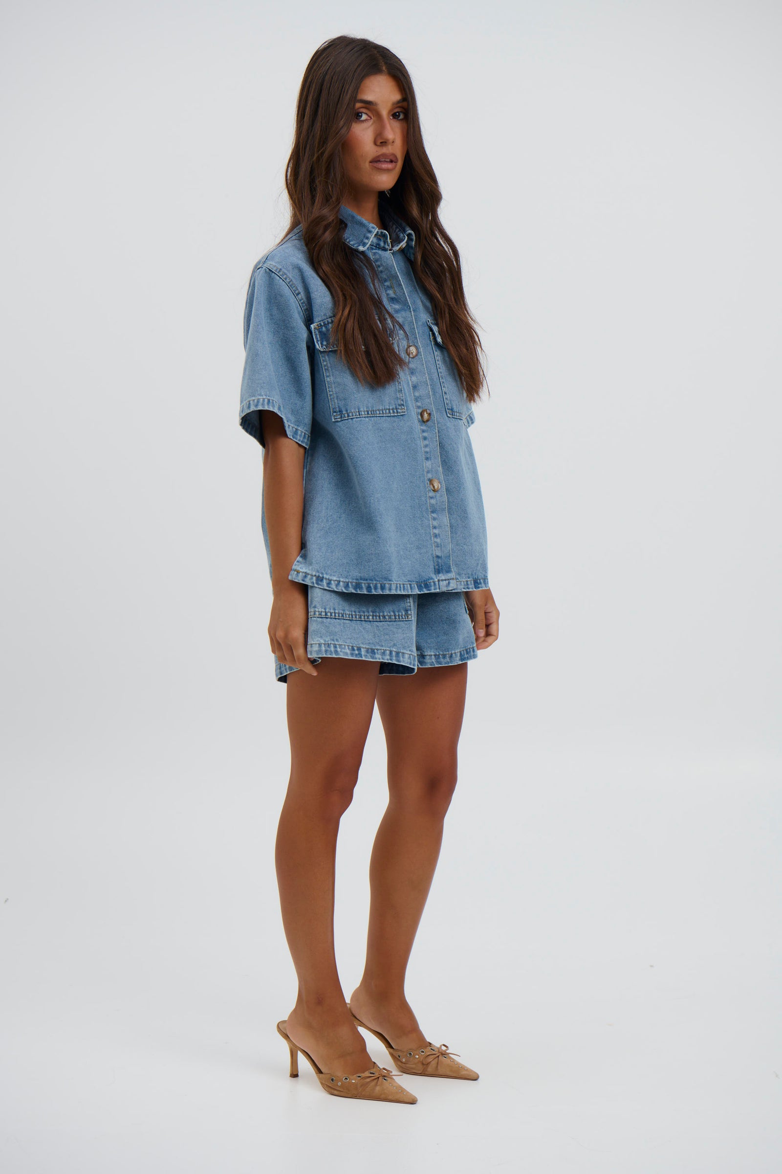 Delly Skinny Mw Medium Blue Denim main image 1