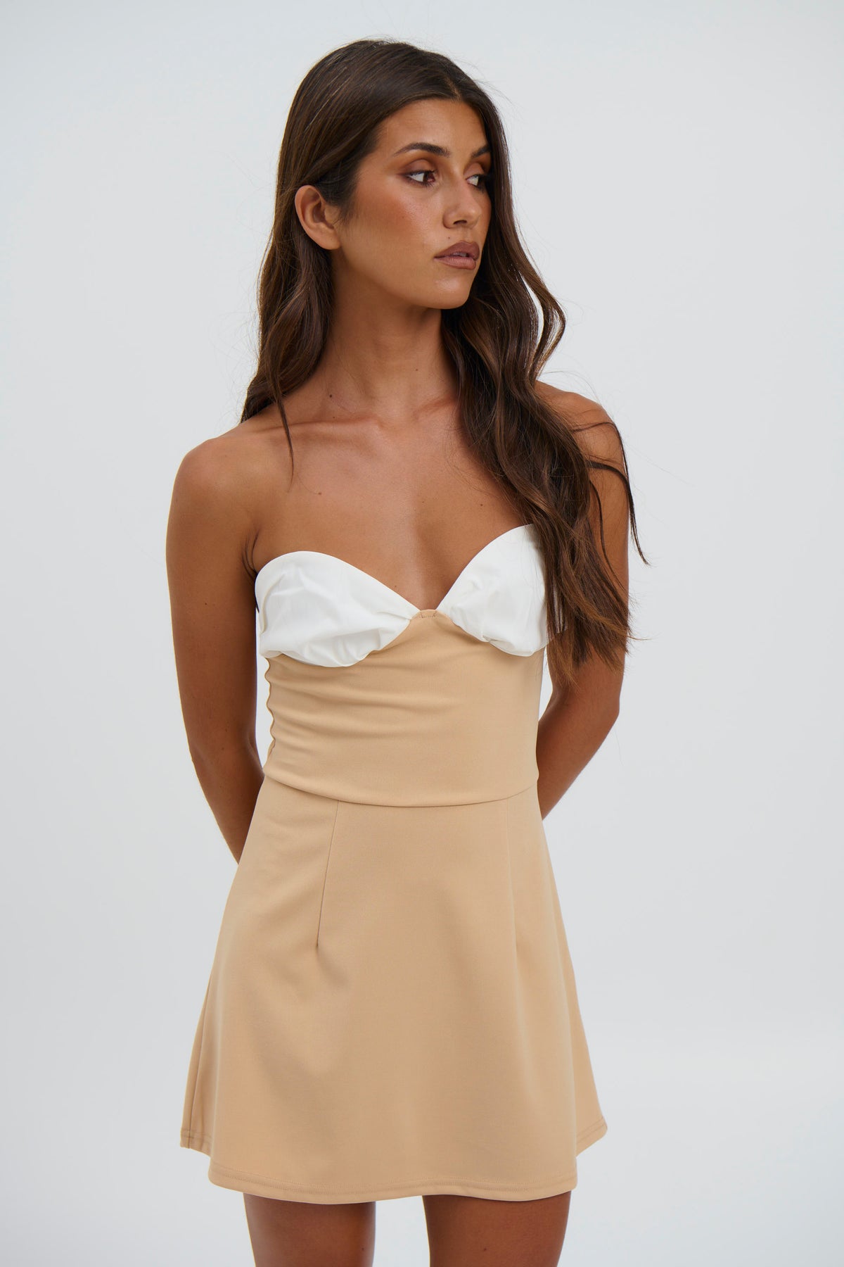 Kelly Mini Dress Camel - FINAL SALE