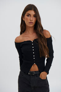 Candice Top Black