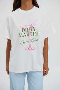 Dirty Martini Top White