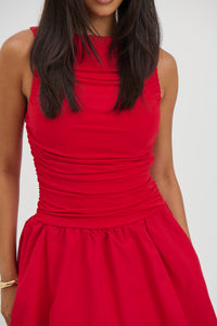 Arleigh Mini Dress Cherry