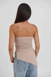 Brandy Strapless Top Oat