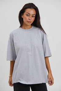 Unisex Midweight Signature Tee Grey