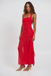 Catalina Maxi Dress Cherry