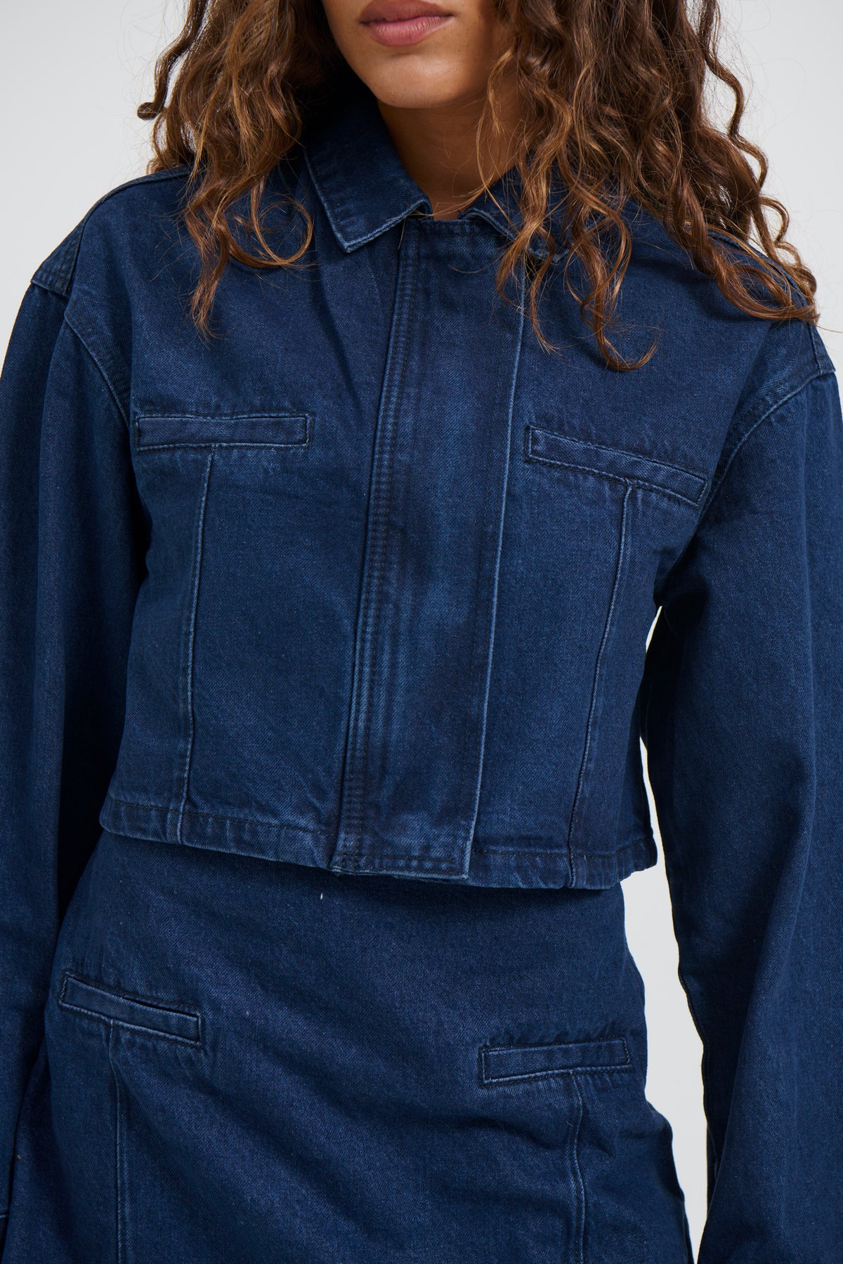 Evelyn Denim Jacket Indigo