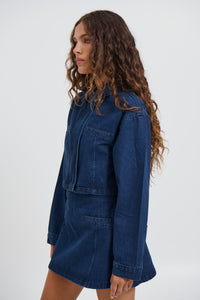 Evelyn Denim Jacket Indigo