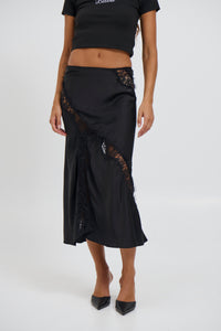 Jade Midi Skirt Back