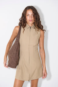 Lorna Mini Dress Mocha