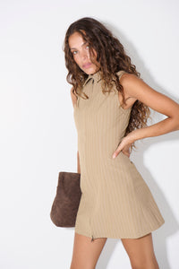 Lorna Mini Dress Mocha