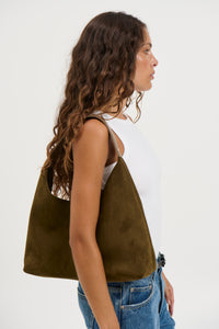 Kenny Suede Bag Olive