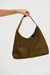 Kenny Suede Bag Olive